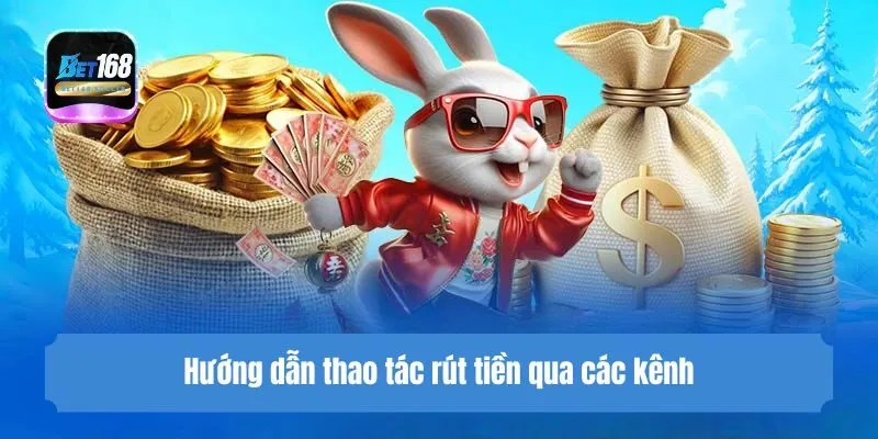 Hướng dẫn thao tác rút tiền qua các kênh